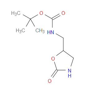 CARBAMIC ACID, [(2-OXO-5-OXAZOLIDINYL)METHYL]-, 1,1-DIMETHYLETHYL ESTER