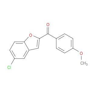 (5-CHLOROBENZOFURAN-2-YL)(4-METHOXYPHENYL)METHANONE