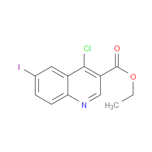 ETHYL 4-CHLORO-6-IODOQUINOLINE-3-CARBOXYLATE