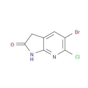 5-BROMO-6-CHLORO-1H,2H,3H-PYRROLO[2,3-B]PYRIDIN-2-ONE