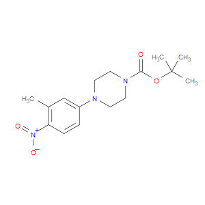TERT-BUTYL 4-(3-METHYL-4-NITROPHENYL)PIPERAZINE-1-CARBOXYLATE
