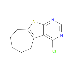 4-CHLORO-6,7,8,9-TETRAHYDRO-5H-CYCLOHEPTA[4,5]THIENO[2,3-D]PYRIMIDINE - Click Image to Close