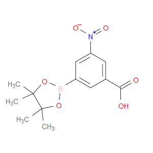 3-NITRO-5-(4,4,5,5-TETRAMETHYL-1,3,2-DIOXABOROLAN-2-YL)BENZOIC ACID