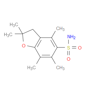 2,2,4,6,7-PENTAMETHYL-2,3-DIHYDROBENZOFURAN-5-SULFONAMIDE