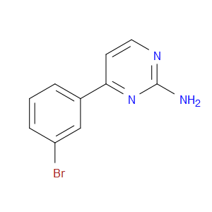 4-(3-BROMOPHENYL)PYRIMIDIN-2-AMINE