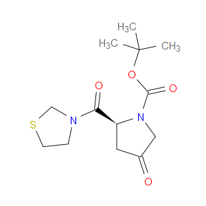 (S)-TERT-BUTYL 4-OXO-2-(THIAZOLIDINE-3-CARBONYL)PYRROLIDINE-1-CARBOXYLATE