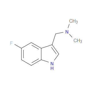 1-(5-FLUORO-1H-INDOL-3-YL)-N,N-DIMETHYLMETHANAMINE