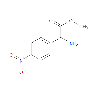 METHYL-2-AMINO-2-(4-NITROPHENYL) ACETATE - Click Image to Close
