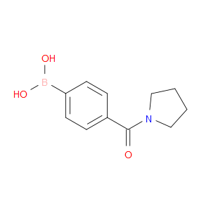 4-(PYRROLIDINE-1-CARBONYL)PHENYLBORONIC ACID - Click Image to Close
