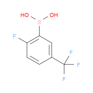 2-FLUORO-5-(TRIFLUOROMETHYL)PHENYLBORONIC ACID - Click Image to Close