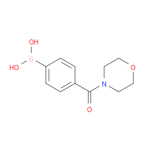 4-(MORPHOLINE-4-CARBONYL)PHENYLBORONIC ACID - Click Image to Close