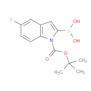 1-BOC-5-FLUOROINDOLE-2-BORONIC ACID