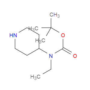 TERT-BUTYL ETHYL(PIPERIDIN-4-YL)CARBAMATE