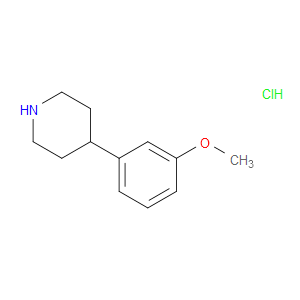 4-(3-METHOXYPHENYL)PIPERIDINE HYDROCHLORIDE - Click Image to Close