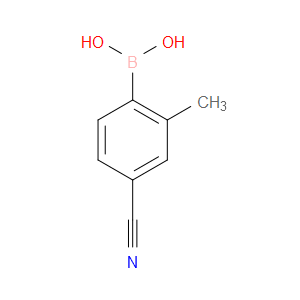 2-METHYL-4-CYANOPHENYLBORONIC ACID - Click Image to Close