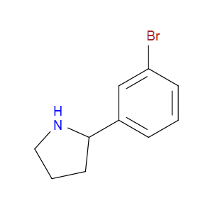 2-(3-BROMOPHENYL)PYRROLIDINE