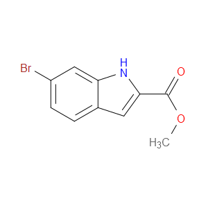 METHYL 6-BROMO-1H-INDOLE-2-CARBOXYLATE