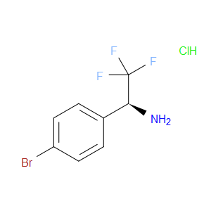 (S)-1-(4-BROMOPHENYL)-2,2,2-TRIFLUOROETHANAMINE HYDROCHLORIDE