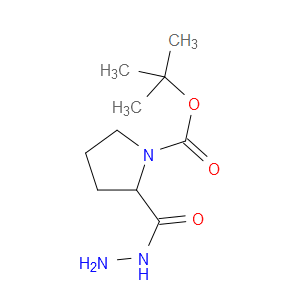 TERT-BUTYL 2-(HYDRAZINECARBONYL)PYRROLIDINE-1-CARBOXYLATE - Click Image to Close