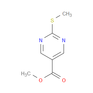 METHYL 2-(METHYLTHIO)PYRIMIDINE-5-CARBOXYLATE