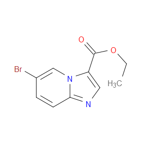 ETHYL 6-BROMOIMIDAZO[1,2-A]PYRIDINE-3-CARBOXYLATE