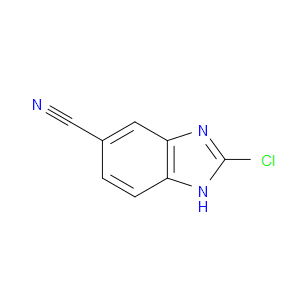 2-CHLORO-1H-BENZO[D]IMIDAZOLE-5-CARBONITRILE - Click Image to Close