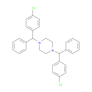 1,4-BIS[(4-CHLOROPHENYL)PHENYLMETHYL]PIPERAZINE DIHYDROCHLORIDE - Click Image to Close