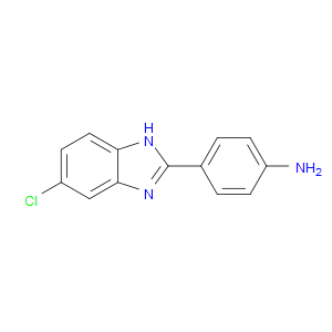 4-(5-CHLORO-1H-BENZO[D]IMIDAZOL-2-YL)ANILINE - Click Image to Close