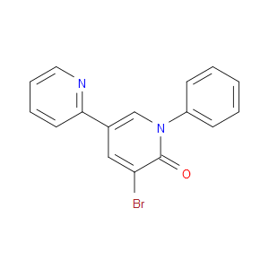 3-BROMO-5-(2-PYRIDYL)-1-PHENYL-1,2-DIHYDROPYRIDIN-2-ONE