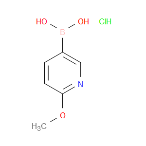 (6-METHOXYPYRIDIN-3-YL)BORONIC ACID HYDROCHLORIDE - Click Image to Close