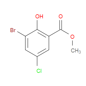 METHYL 3-BROMO-5-CHLORO-2-HYDROXYBENZOATE