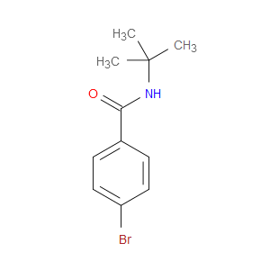 4-BROMO-N-(1,1-DIMETHYLETHYL)BENZAMIDE