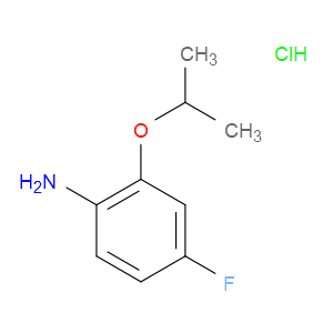 4-FLUORO-2-ISOPROPOXYANILINE HYDROCHLORIDE - Click Image to Close