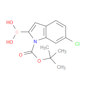 1-BOC-6-CHLOROINDOLE-2-BORONIC ACID - Click Image to Close