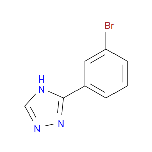 3-(3-BROMOPHENYL)-4H-1,2,4-TRIAZOLE - Click Image to Close