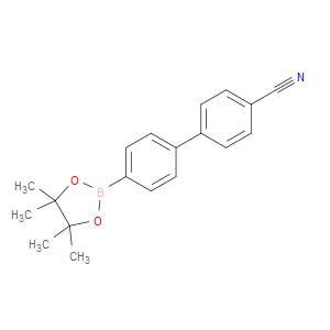 4'-(4,4,5,5-TETRAMETHYL-1,3,2-DIOXABOROLAN-2-YL)-[1,1'-BIPHENYL]-4-CARBONITRILE - Click Image to Close