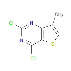 2,4-DICHLORO-7-METHYLTHIENO[3,2-D]PYRIMIDINE