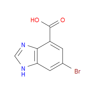 6-BROMO-1H-BENZOIMIDAZOLE-4-CARBOXYLIC ACID - Click Image to Close