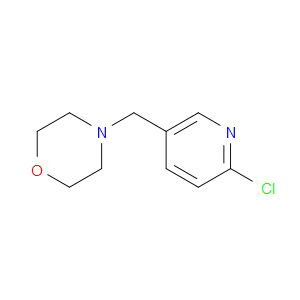 4-[(6-CHLOROPYRIDIN-3-YL)METHYL]MORPHOLINE