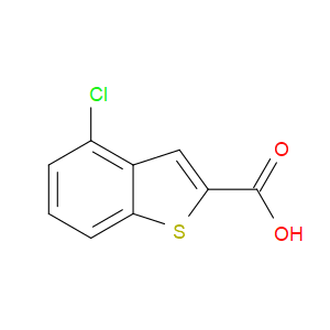 4-CHLORO-1-BENZOTHIOPHENE-2-CARBOXYLIC ACID - Click Image to Close