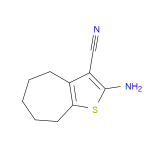 2-AMINO-5,6,7,8-TETRAHYDRO-4H-CYCLOHEPTA[B]THIOPHENE-3-CARBONITRILE - Click Image to Close