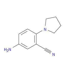 5-AMINO-2-(PYRROLIDIN-1-YL)BENZONITRILE - Click Image to Close