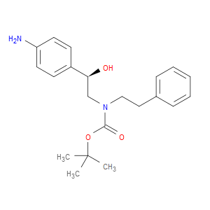 (R)-TERT-BUTYL 4-AMINOPHENETHYL(2-HYDROXY-2-PHENYLETHYL)CARBAMATE - Click Image to Close