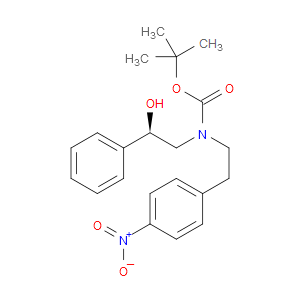 (R)-TERT-BUTYL (2-HYDROXY-2-PHENYLETHYL)(4-NITROPHENETHYL)CARBAMATE - Click Image to Close