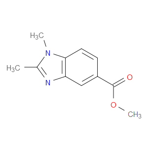 METHYL 1,2-DIMETHYL-1H-BENZO[D]IMIDAZOLE-5-CARBOXYLATE