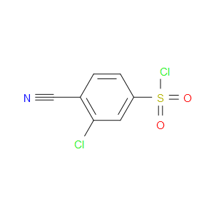 3-CHLORO-4-CYANOBENZENESULFONYL CHLORIDE - Click Image to Close