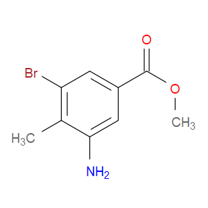 METHYL 3-AMINO-5-BROMO-4-METHYLBENZOATE