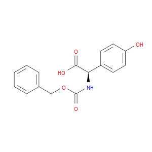 (R)-2-(CARBOBENZOXY)AMINO-2-(4-HYDROXYPHENYL)ACETIC ACID - Click Image to Close