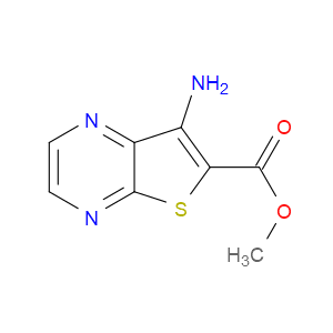 METHYL 7-AMINOTHIENO[2,3-B]PYRAZINE-6-CARBOXYLATE