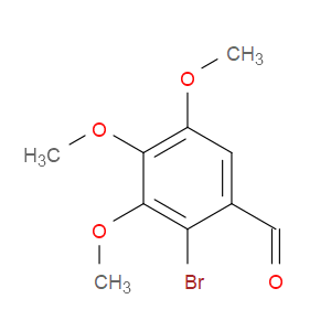 2-BROMO-3,4,5-TRIMETHOXYBENZALDEHYDE